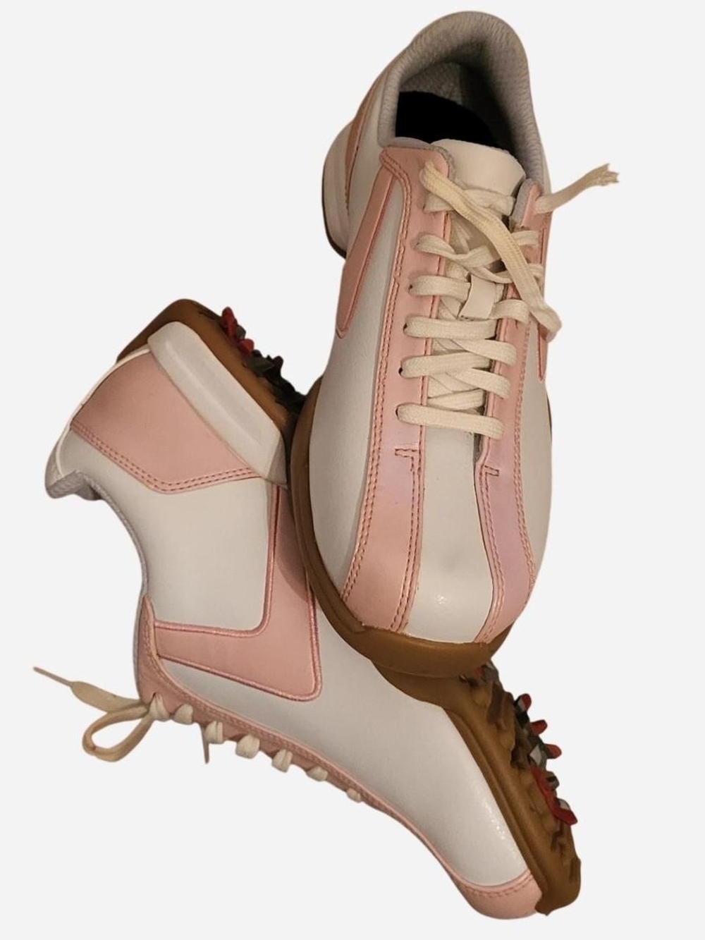 Callaway Women's Pink & White Golf Shoes - Lightweight Lace-Up